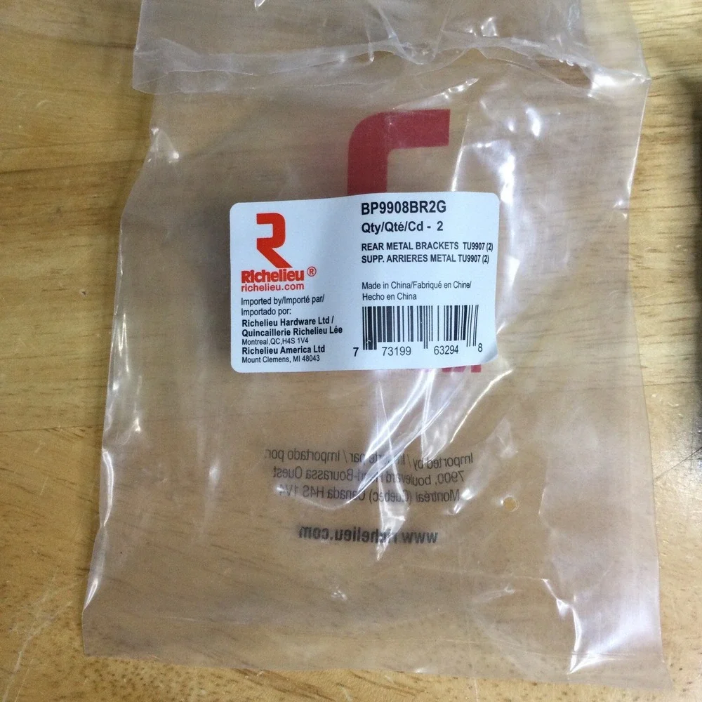 Rear Supports‎ for TU9907 Drawer Slides - 2 Pack